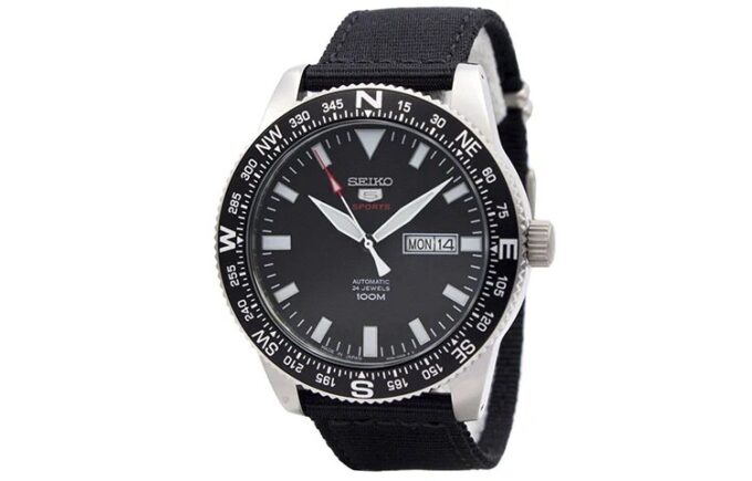 5 Sports Meccanico impermeabile Nero