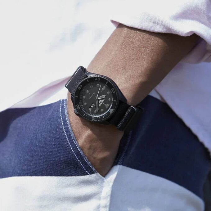 5 Sports Mechanical Grigio Nero