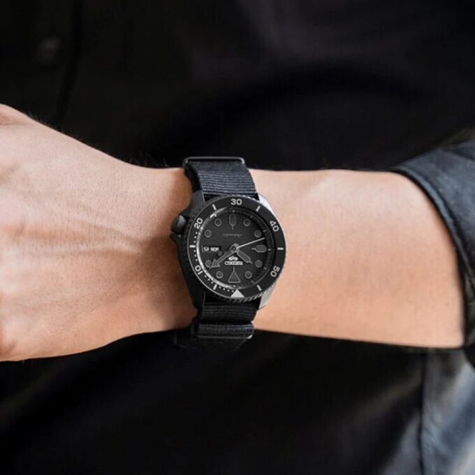 5 Sports Mechanical Grigio Nero