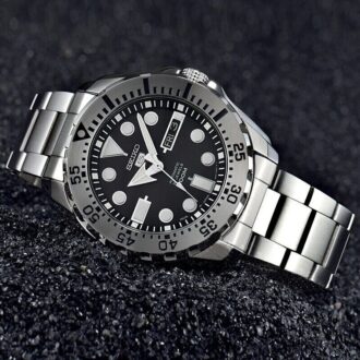 Automatico Meccanico Water Ghost Impermeabile Sportivo da Uomo Cinturino in acciaio nero