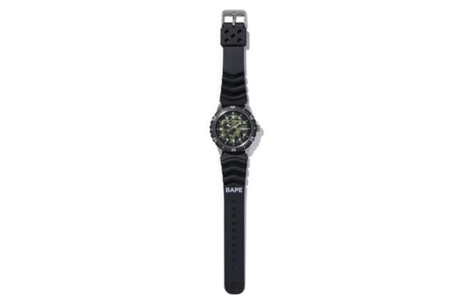 BAPE X Seiko OROLOGIO MECCANICO DA SOMMOZZATORE Crossover