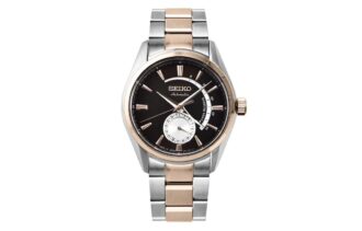 Business Casual con cinturino in acciaio meccanico