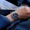 Casual impermeabile Sportivo Meccanico Blu