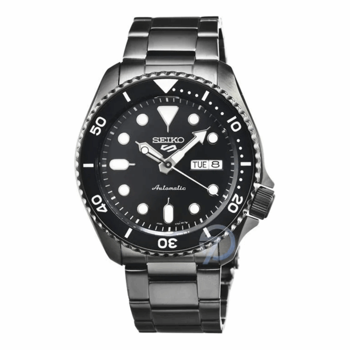 Casual impermeabile Sportivo Meccanico Nero