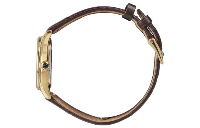 Impermeabile Marrone/Oro/Bianco