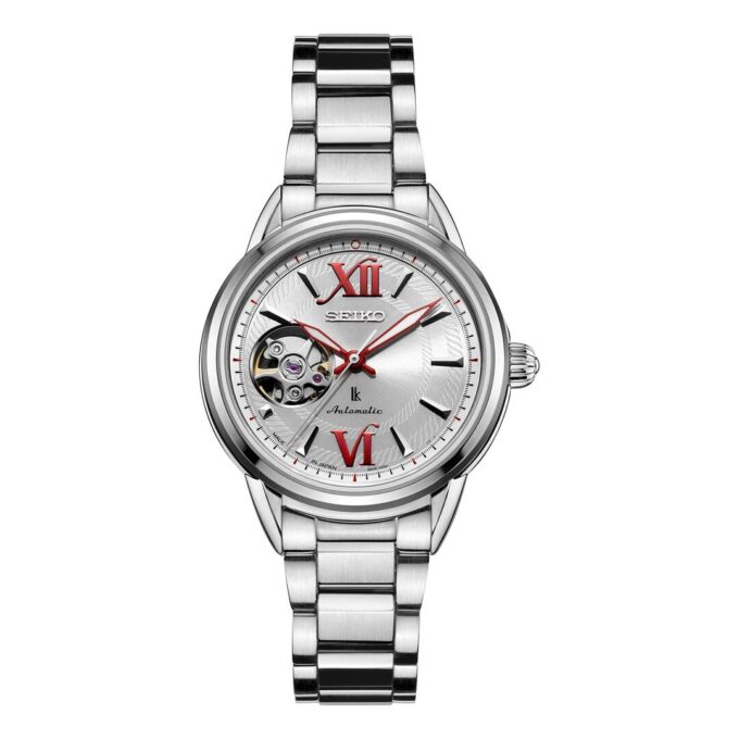 Minimalista Giappone Hollow Out Meccanico Argento