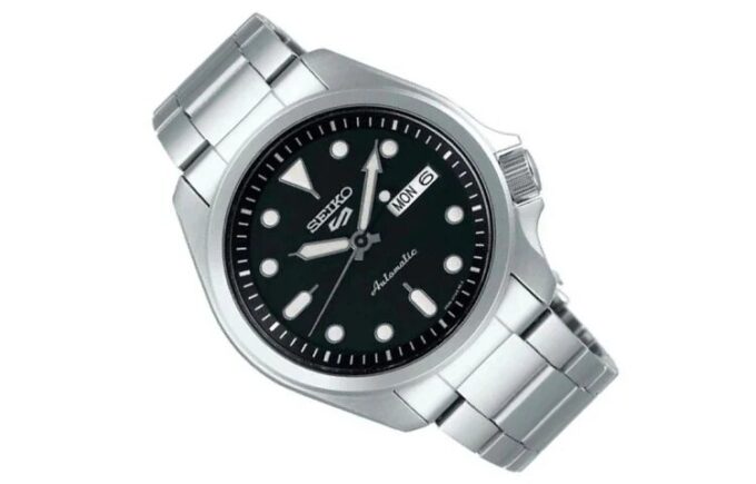 N. 5 Giappone impermeabile Meccanico automatico Sportivo Nero