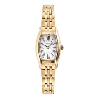 Orologio al quarzo a energia solare Lukia con lente blu, impermeabile fino a 100 metri