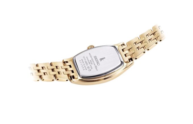 Orologio al quarzo a energia solare Lukia con lente blu, impermeabile fino a 100 metri