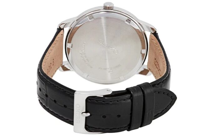Orologio al quarzo con cinturino bianco