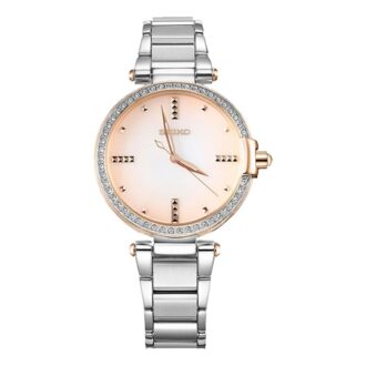 Orologio al quarzo con cristalli