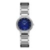 Orologio al quarzo con energia solare piccolo Blu navy
