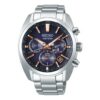 Orologio Astron GPS a energia solare Blu Argento