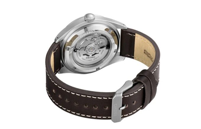Orologio automatico casual della serie Mechanical Giallo