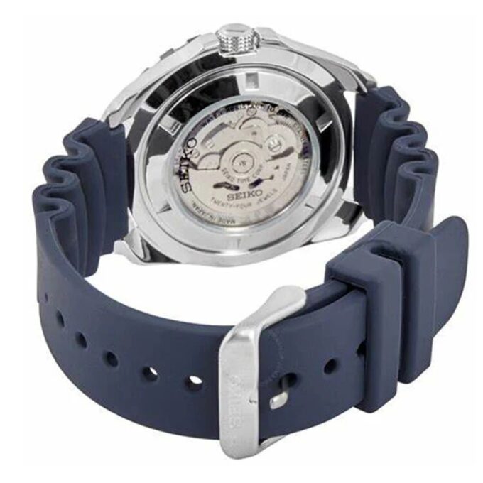 Orologio automatico da uomo resistente all’acqua con quadrante blu