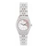 Orologio business argento bianco