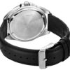 Orologio business casual con cinturino e quadrante bianco