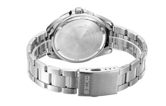 Orologio Business Casual impermeabile con cinturino in acciaio nero