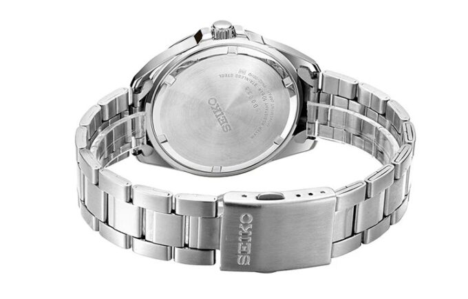 Orologio Business Casual impermeabile con cinturino in acciaio nero