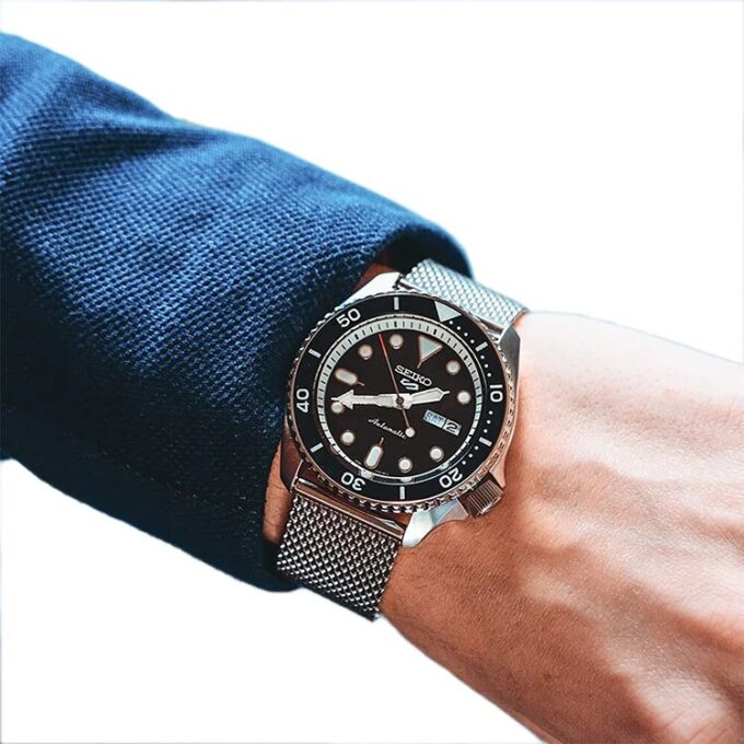 Orologio classico meccanico n. 5 da 42,5 mm