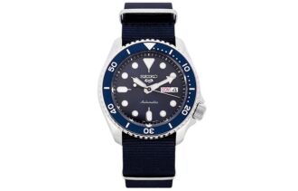 Orologio della serie Canvas Blue No. 5