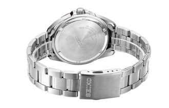 Orologio impermeabile Business Casual con cinturino in acciaio blu