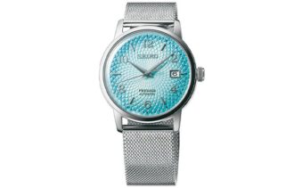 Orologio in acciaio della serie Presage, blu