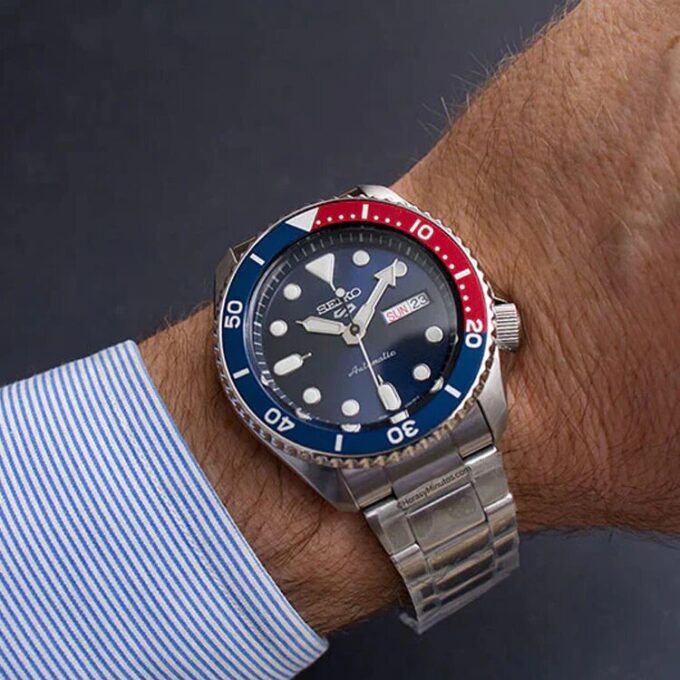 Orologio meccanico 5 Sports Rosso Blu