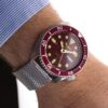 Orologio meccanico 5 Sports Rosso vino