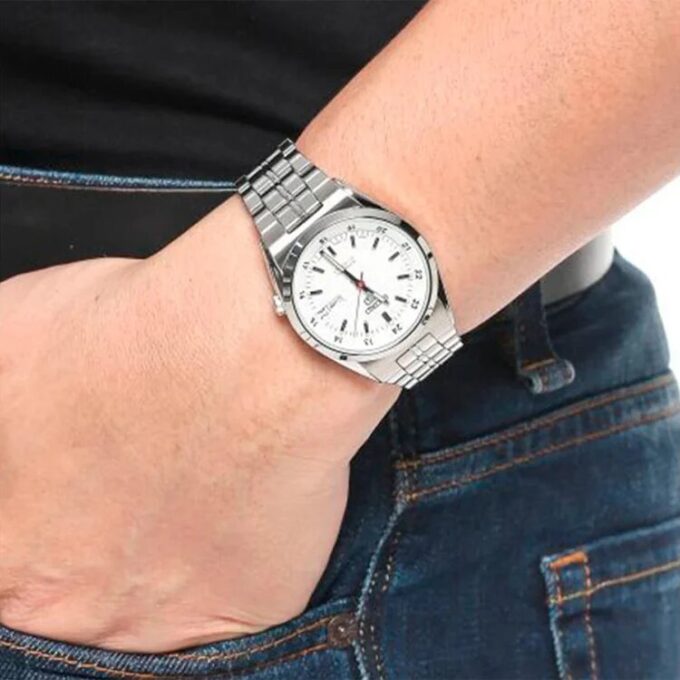 Orologio meccanico automatico bianco