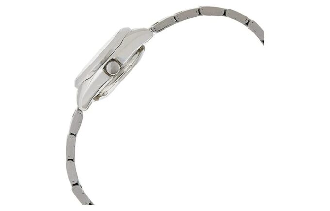 Orologio meccanico automatico Business 5 con calendario, impermeabile, bianco