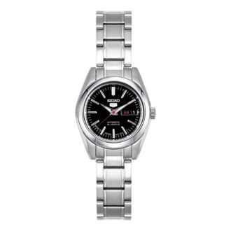 Orologio meccanico automatico Business 5 con calendario, impermeabile, nero