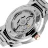 Orologio meccanico automatico serie n. 5 con cinturino in acciaio