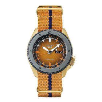 Orologio meccanico crossover in edizione limitata della serie Naruto Giallo