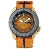 Orologio meccanico crossover in edizione limitata della serie Naruto Giallo