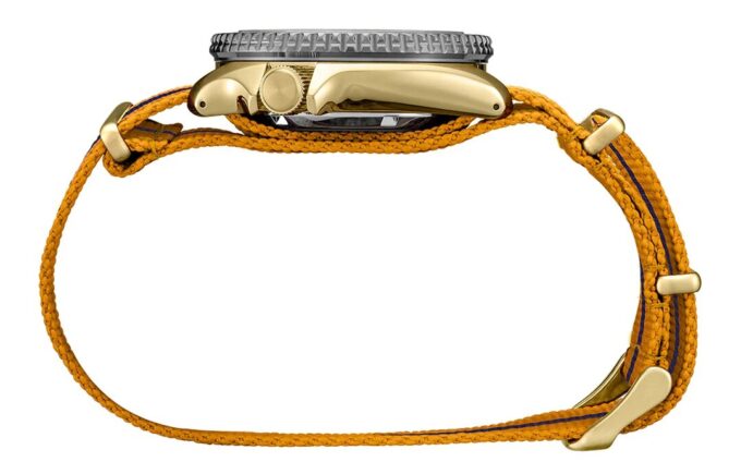 Orologio meccanico crossover in edizione limitata della serie Naruto Giallo