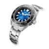 Orologio meccanico della serie Prospex con vetro zaffiro, cinturino in acciaio blu sfumato e impermeabilità fino a 200 metri