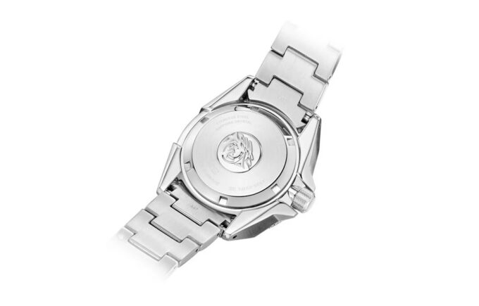 Orologio meccanico della serie Prospex con vetro zaffiro, cinturino in acciaio blu sfumato e impermeabilità fino a 200 metri