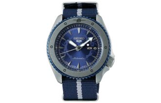 Orologio meccanico in edizione limitata della serie Naruto, blu navy