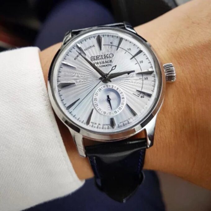 Orologio meccanico “Light Blue”