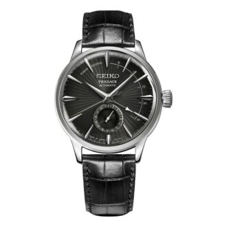 Orologio meccanico nero