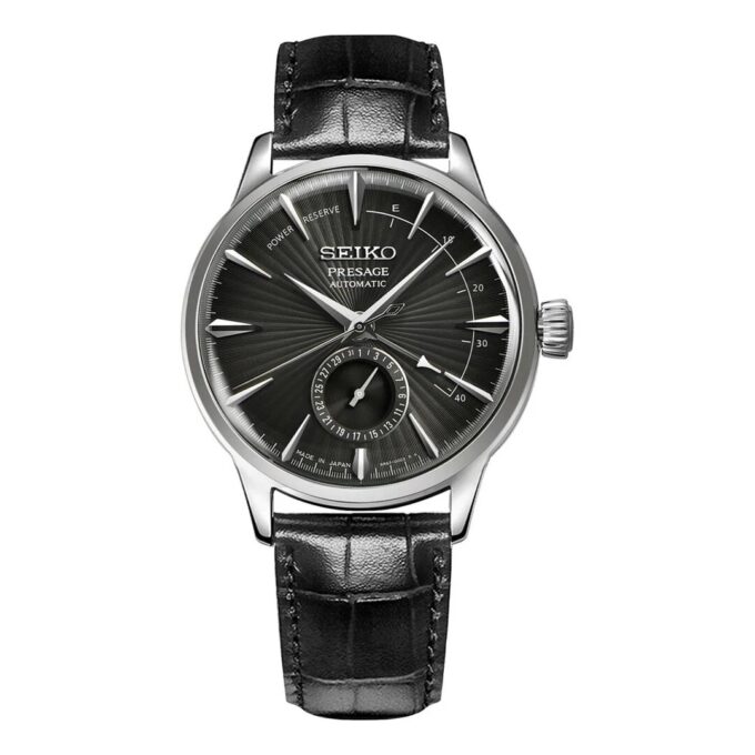 Orologio meccanico nero