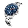 Orologio PADI Crossover Warrior a energia solare blu casual 200 m