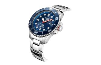 Orologio PADI Crossover Warrior a energia solare blu casual 200 m