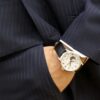 Orologio Presage Serie Japan Quadrante bianco Cinturino Orologio automatico / meccanico con movimento 4R