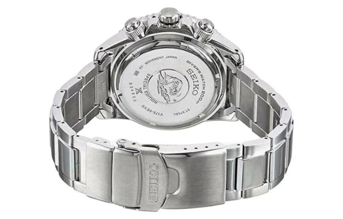 Orologio sportivo a energia solare con cinturino in acciaio