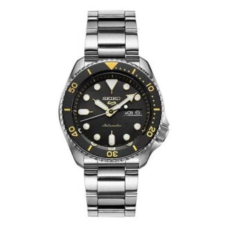 Orologio sportivo meccanico automatico casual impermeabile “Black Silver Gold”