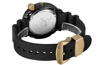 Prospex Series Solar Energy Small Orologio sportivo impermeabile fino a 200 metri Nero Oro