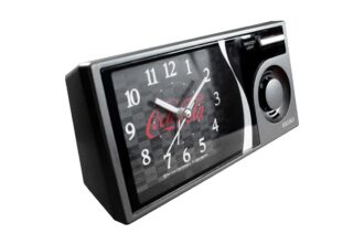 Seiko x Coca Cola Sveglia con musica silenziosa Nero/Grigio