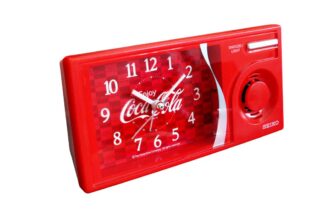 Seiko x Coca Cola Sveglia con musica silenziosa Rossa
